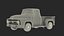 Vecchio camioncino arrugginito Ford F100