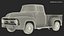 Vecchio camioncino arrugginito Ford F100
