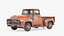 Vecchio camioncino arrugginito Ford F100