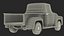 Vecchio camioncino arrugginito Ford F100