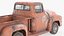 Vecchio camioncino arrugginito Ford F100