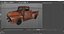 Vecchio camioncino arrugginito Ford F100