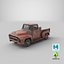 Vecchio camioncino arrugginito Ford F100