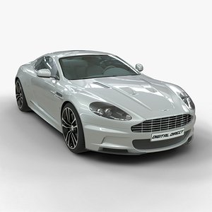 2017 Aston Martin DBS Coupe 3D model