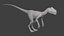 3D Proceratosaurus - Rigged and Animated model