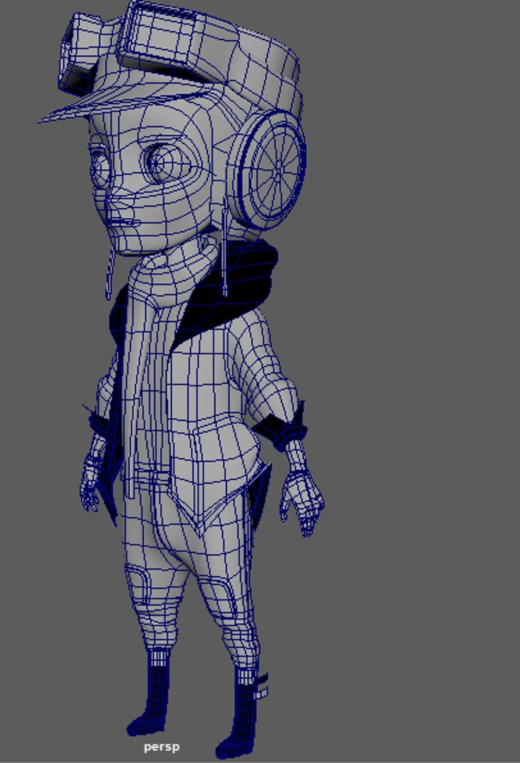 3D character pilot model - TurboSquid 1500479