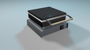 3D Waffle iron model
