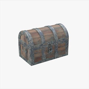 3D treasure chest