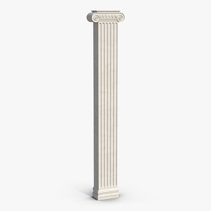 Pilaster Ionic Greco Roman 2