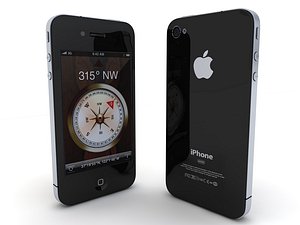 3d model apple iphone 4g new
