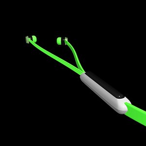 3d model earphones canal