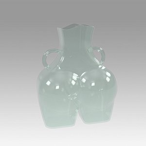 Vase Womens Hips glass