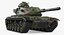 3D model combat tank m60a3 patton