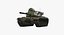 3D model combat tank m60a3 patton