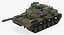 3D model combat tank m60a3 patton