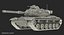 3D model combat tank m60a3 patton