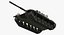 3D model combat tank m60a3 patton