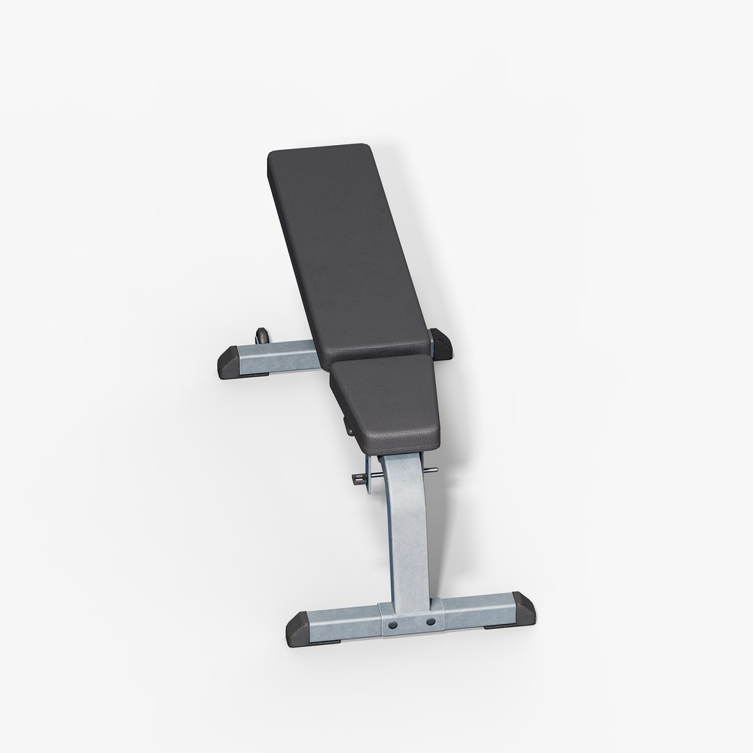 Flat Bench Incline 3D Model - TurboSquid 2277864