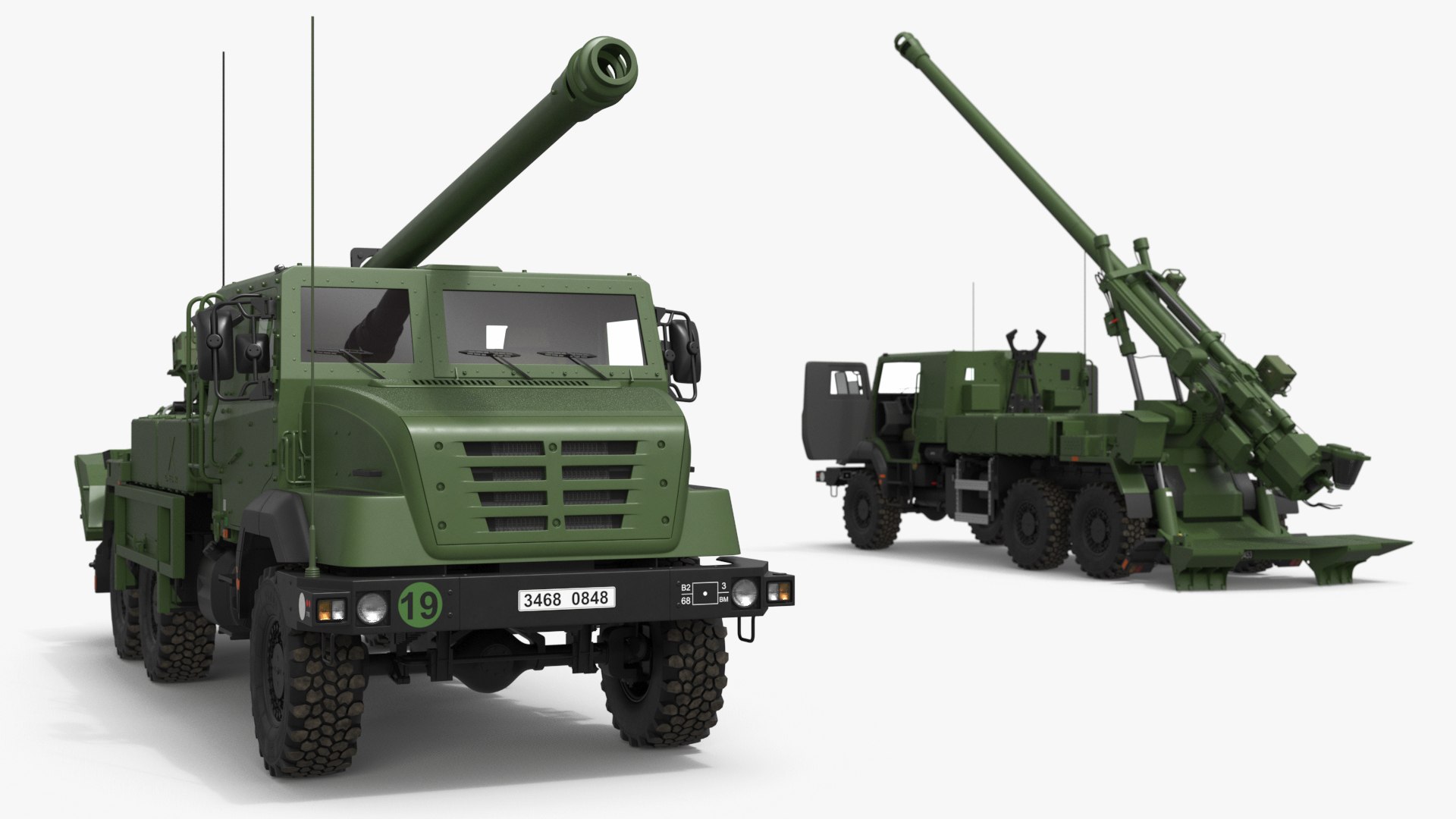 CAESAR Mobile Howitzer System On 6x6 Chassis Green 3D model https://p.turbosquid.com/ts-thumb/Rp/2kNXxQ/4S/caesar_mobile_howitzer_system_on_6x6_chassis_green_016/jpg/1756349941/1920x1080/fit_q87/2538fd0de6d8f619d6787fb9c1a5db61b5e24af4/caesar_mobile_howitzer_system_on_6x6_chassis_green_016.jpg