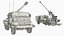 CAESAR Mobiles Haubitzensystem auf 6x6-Chassis, grün