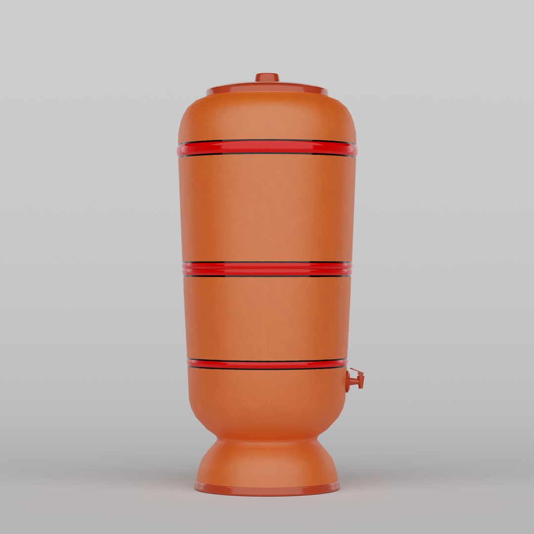 3D Model Brazilian Clay Filter - TurboSquid 2107412