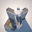 3D model hotel-Hilton-Atlanta