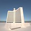 3D model hotel-Hilton-Atlanta