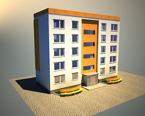 3dsmax floor house