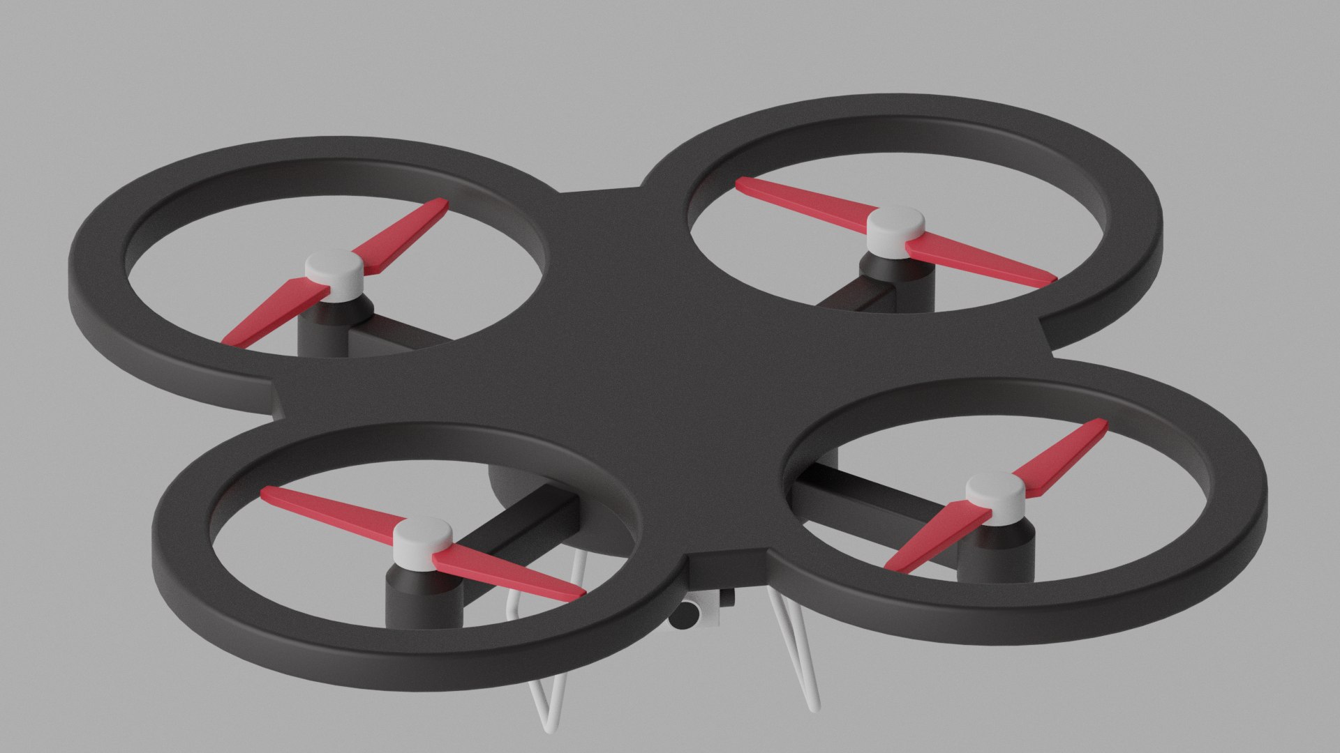 3D Cartoon Drone model - TurboSquid 1840944