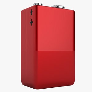 volt battery v 3D model