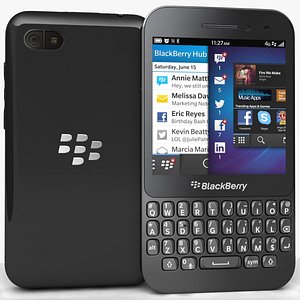 max blackberry q5 black