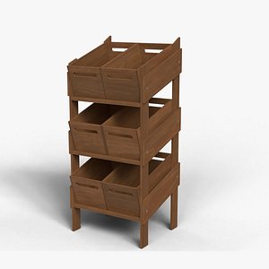 Crate 3D model