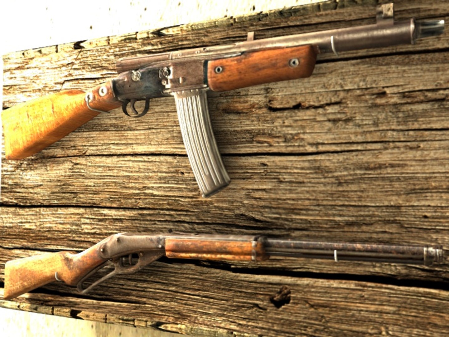 Guns C4d