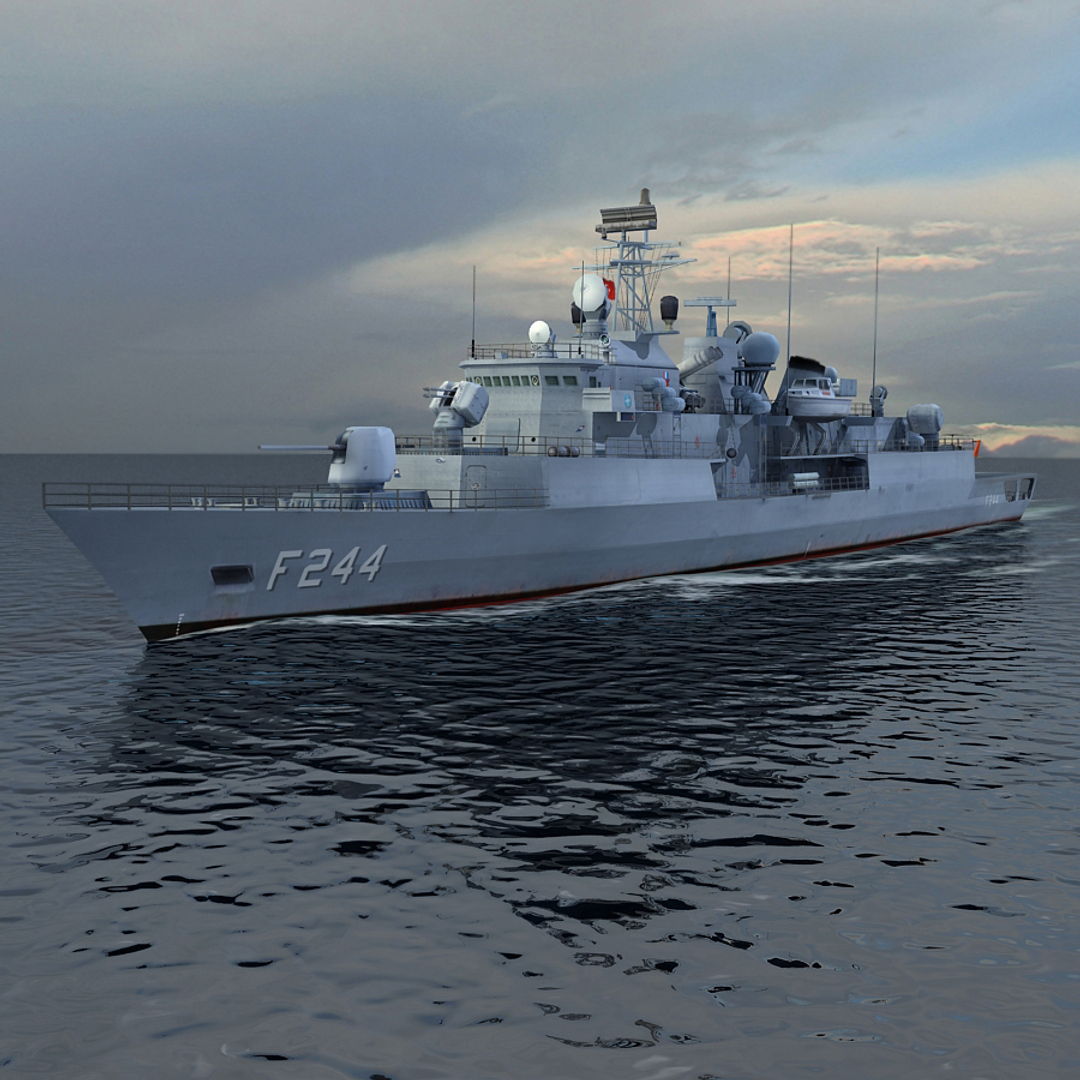 3d model meko 200 frigate