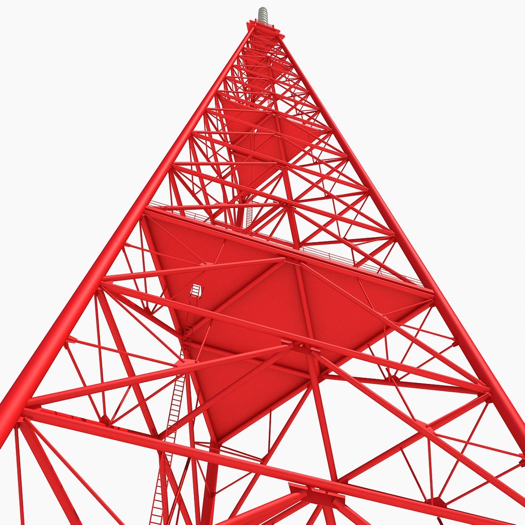 industrial tower 3d model