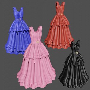 Dress 3D model