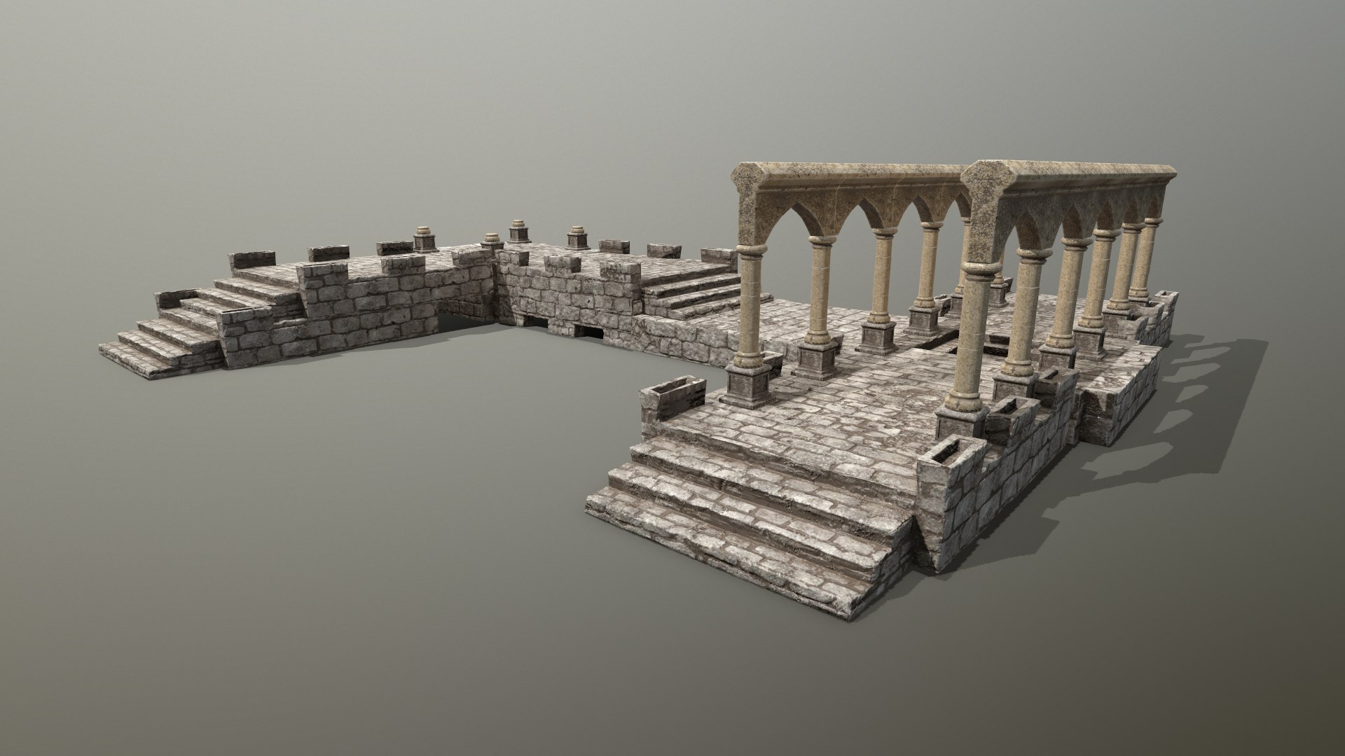 祭坛套装3d模型