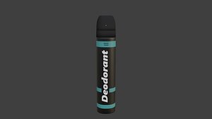 Deodorant can 3D model