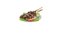 Hühnchen-Satay 3D-Modell