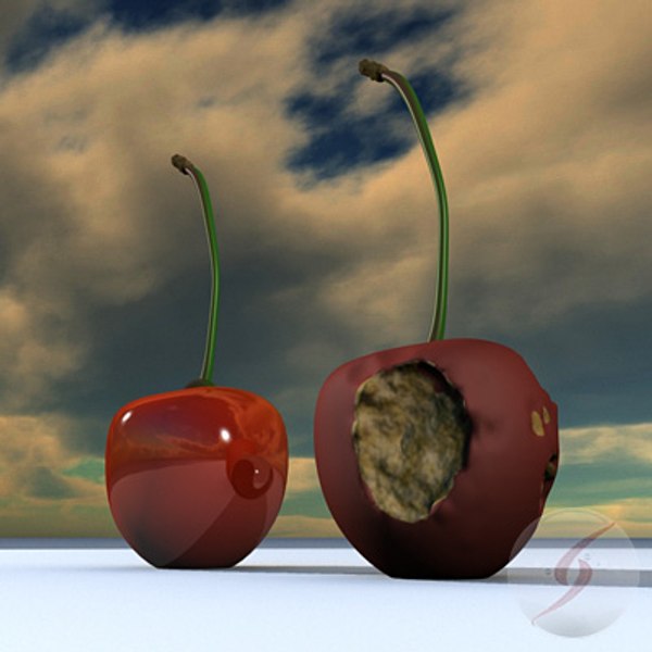 3d cerezas cherries