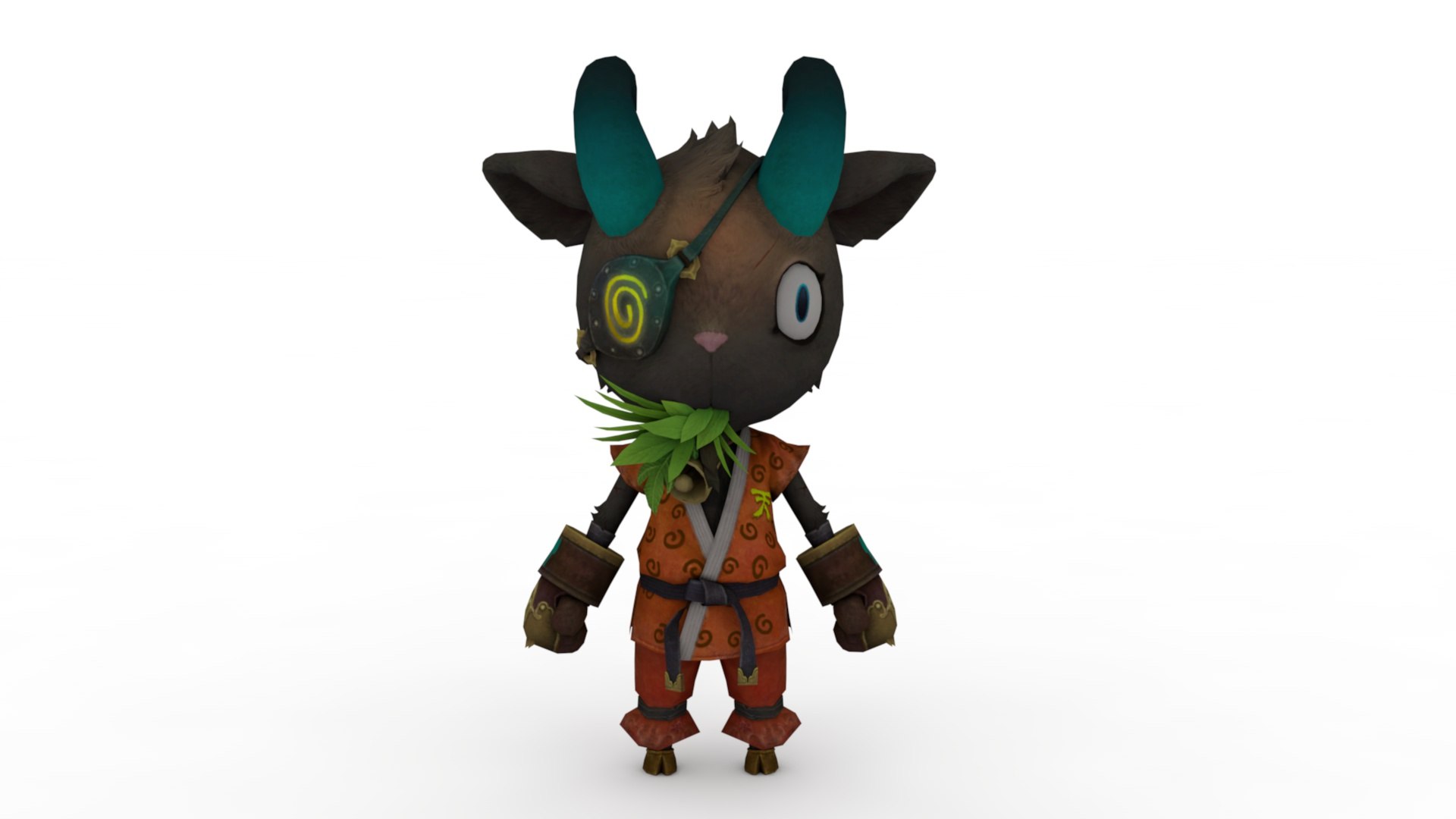 Cartoon Rabbit 3D Model - TurboSquid 2073446
