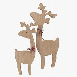 christmas reindeer 3d 3ds
