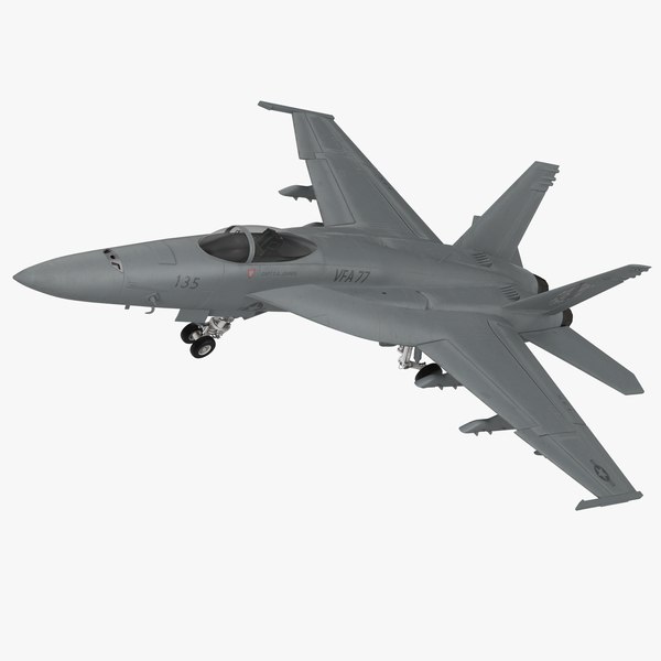 3d fighter fa 18ef super hornet model