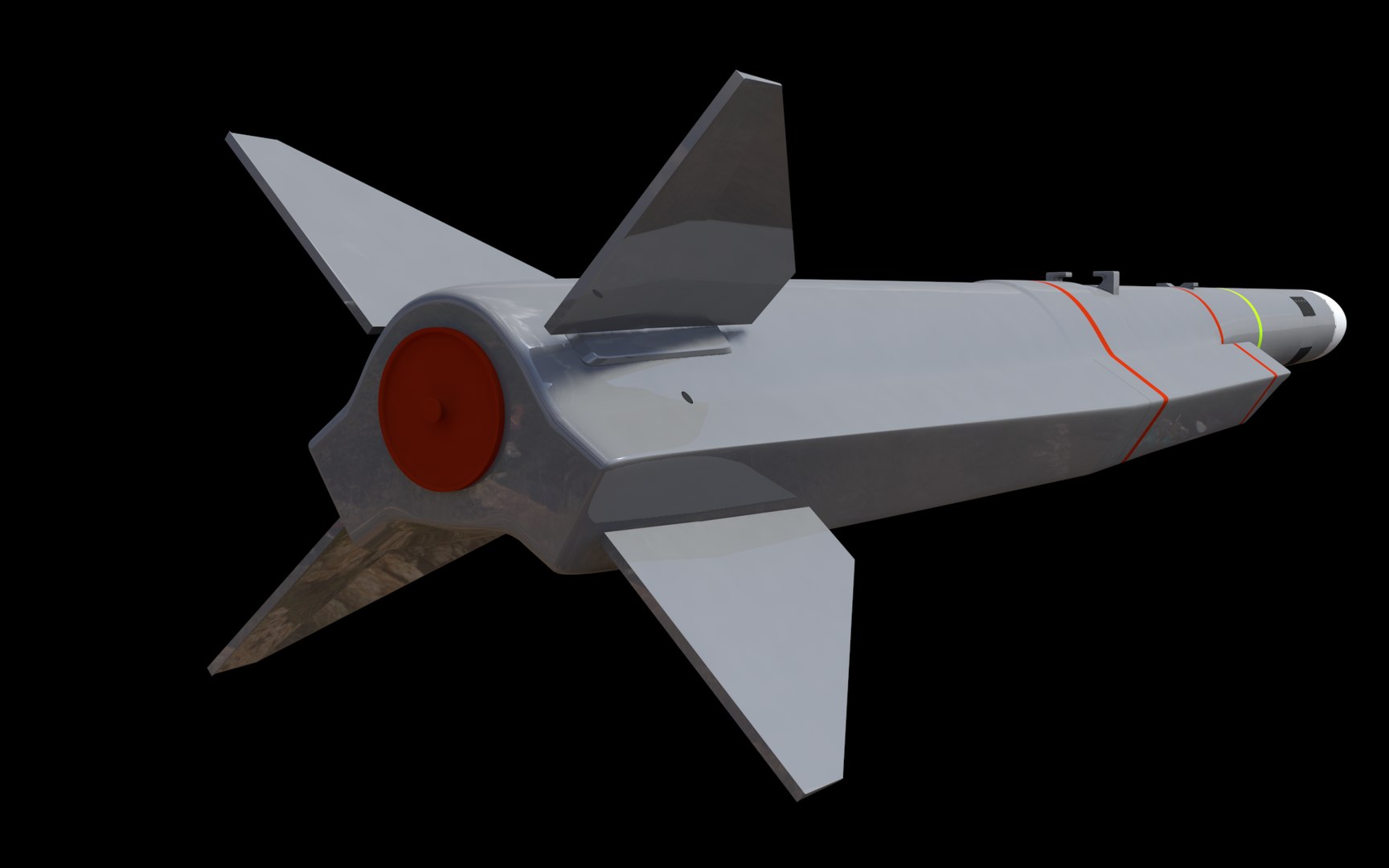 Meteor Air-to-air Missile 3D Model - TurboSquid 2373911
