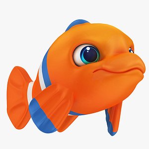 3D model Cartoon Fish 01