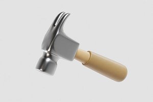 3D Hammer 3d model model