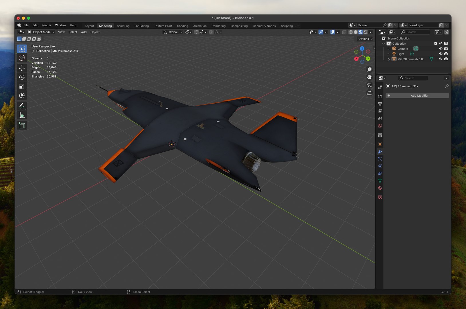 MQ-28 Ghost Bat Game Ready Drone 3D model https://p.turbosquid.com/ts-thumb/Rp/z4taLo/44/previewofmodel_3/jpeg/1766274285/1920x1080/fit_q87/f27ee5b4a1991a2602fd82f4f3e2d72ea01f8ad3/previewofmodel_3.jpg
