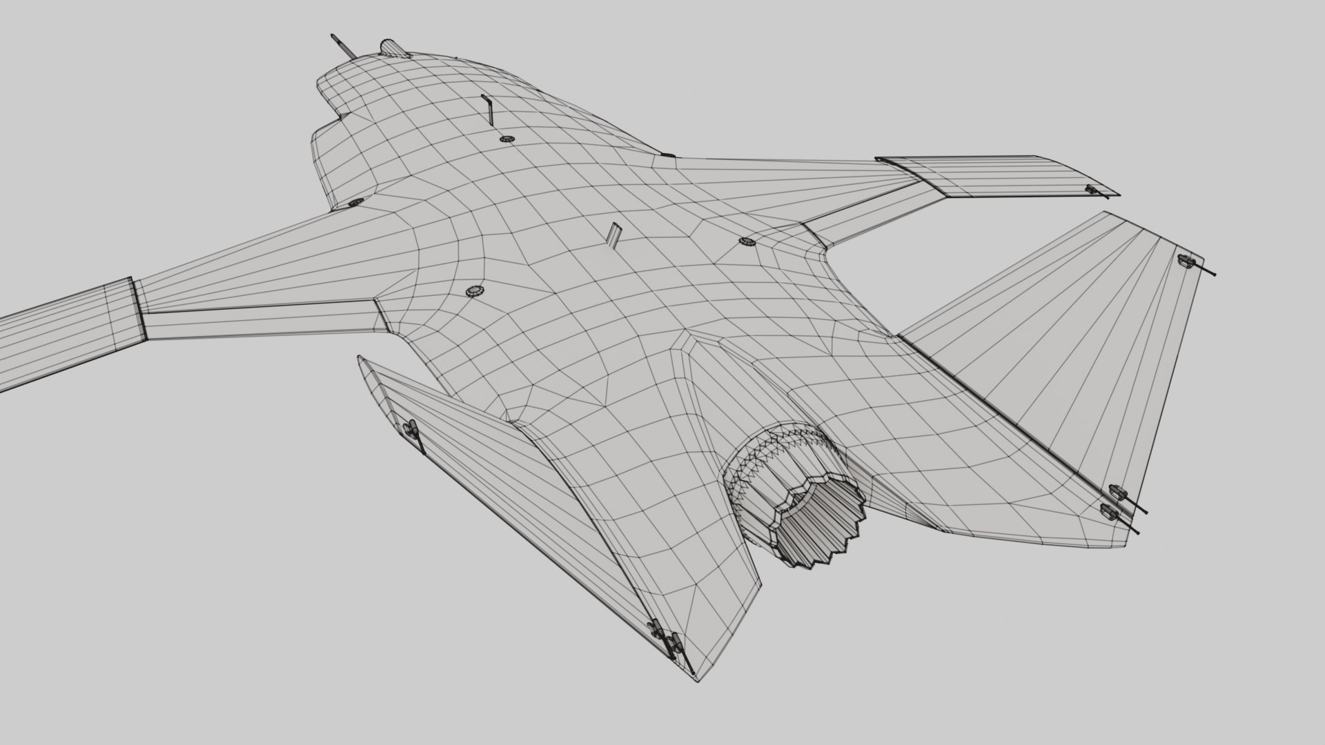MQ-28 Ghost Bat Game Ready Drone 3D model https://p.turbosquid.com/ts-thumb/Rp/z4taLo/Kz/wireframe_02/png/1766274889/1920x1080/fit_q87/eba6de3fe18d0608cfec0acac6c0ccff698190c0/wireframe_02.jpg