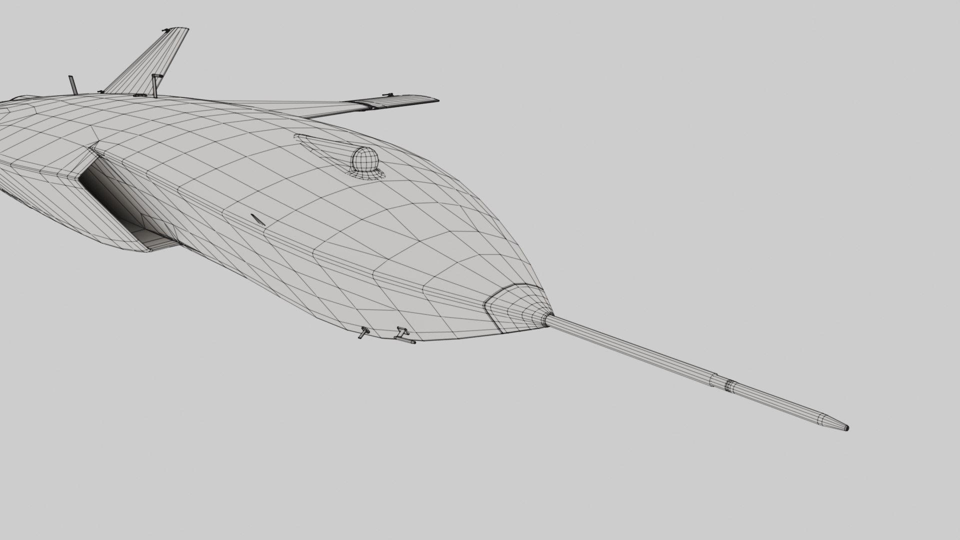 MQ-28 Ghost Bat Game Ready Drone 3D model https://p.turbosquid.com/ts-thumb/Rp/z4taLo/VB/wireframe_04/png/1766274919/1920x1080/fit_q87/6596f7a542646809a211f7ac4db5fe5f55a1cc2d/wireframe_04.jpg