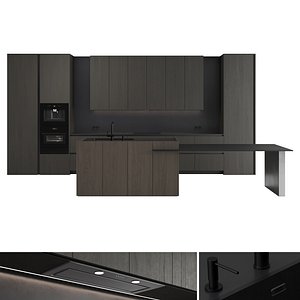 3D Kitchen set 45
